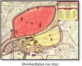 Memhardtplan von 1652