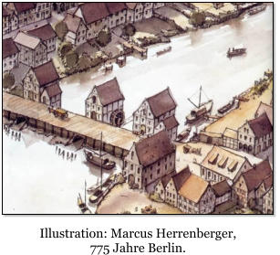 Illustration: Marcus Herrenberger, 775 Jahre Berlin.