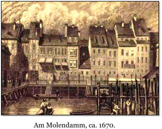 Am Molendamm, ca. 1670.