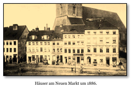 Neuer Markt um 1886